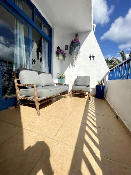 Ferienwohnung Casita Mara! 2' Line To The Sea, Shops And Bar'S Tías Exterior foto